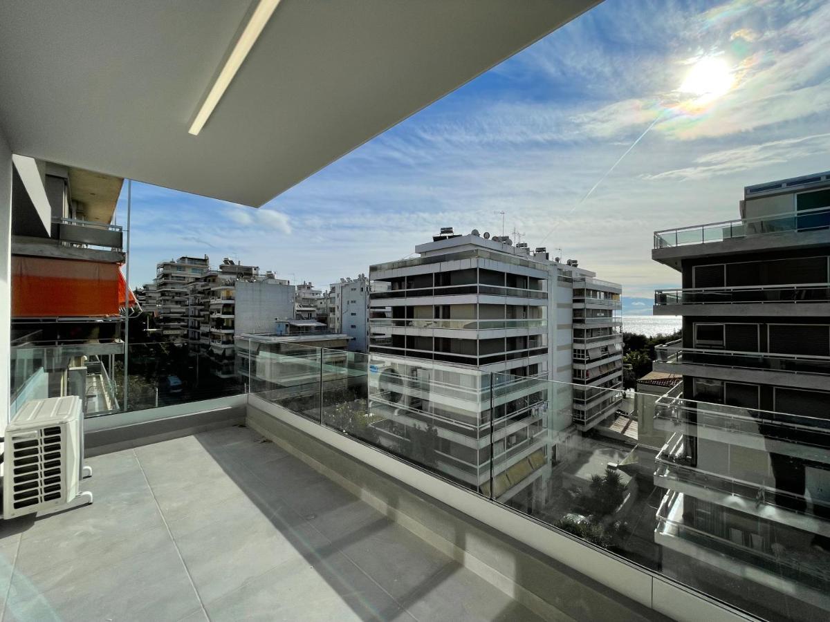 Modern Apartments Near Marina Flisvos Athen Exterior foto