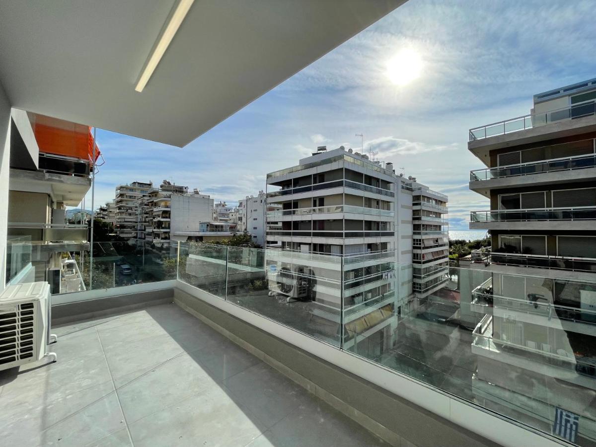 Modern Apartments Near Marina Flisvos Athen Exterior foto