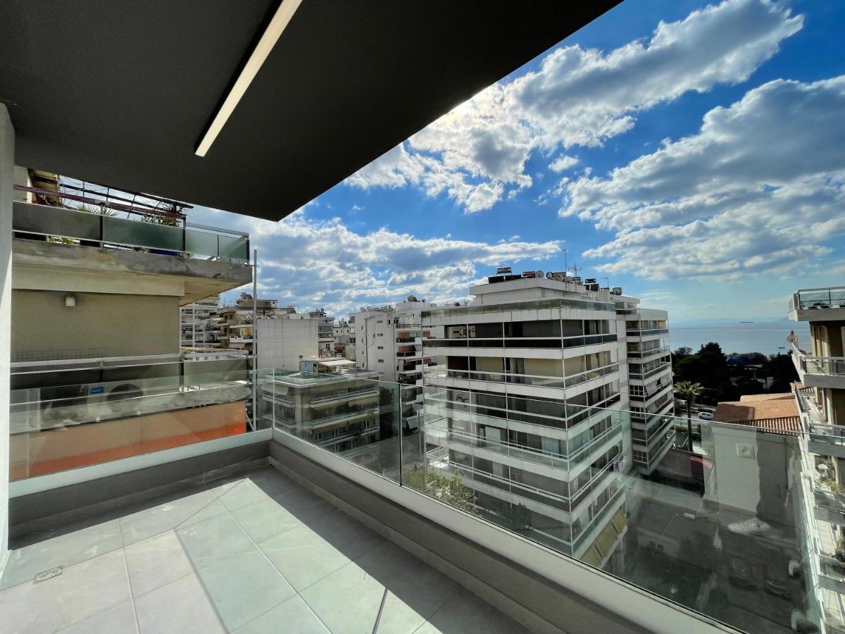 Modern Apartments Near Marina Flisvos Athen Exterior foto